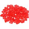 Abwan - Tappi antipolvere per connettore SMA da 6 mm, 100 pezzi, colore: Rosso