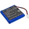 TECHTEK Batteria 2000mAh compatibile con [Ksenia] Duo wireless repeater, Radius Indoor Siren sostituisce KSI7207008.000