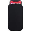 MUDASANQI Custodia universale in neoprene antiurto compatibile con iPhone 16E 16,15 14 13 12 Pro, XR, compatibile con Galaxy S25 S24 S23 S22 Custodia da trasporto