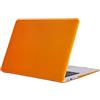 ZORSOME Custodia compatibile con M2 2023 2022 MacBook Air 13 modello A2681, custodia rigida trasparente per MacBook Air 13.6 Case 2022 2023 Release A2681 M2, arancione