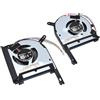 ZGGOZDH CPU GPU Ventola per ASUS TUF Gaming A17 FA706 IV FA706IU FA706IH FX706 FX706IV FX706IU FX706IH FX706II FA506 FA506IV Raffreddamento(GPU And CPU Fan)