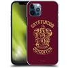 Head Case Designs Licenza Ufficiale Harry Potter Gryffindor Quidditch Deathly Hallows X Custodia Cover Dura per Parte Posteriore Compatibile con Apple iPhone 12 / iPhone 12 PRO