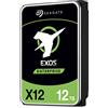 Seagate Exos, Unità Disco Internada 12 TB Classe Enterprise, 6 Gbit/s, 3,5, 7.200 giri/min, Cache da 128 MB per Grandi Aziende, Data Center (ST12000NM0007)