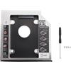Katigan 2 ND HDD SSD Hard Drive Vassoio sostitutivo per Thinkpad T420 T430 T510 T520 T530 W510 W520 W530, Laptop Interno CD/Dvd-Rom Optical bay modulare a 2,5 Pollici 12,7 MM