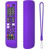 Generic Custodia Protettiva per Telecomando per Samsung Smart TV, Copertura Protettiva Antiurto in Silicone per BN59-01315A BN59-01315B BN59-01315E BN59-01315L telecomando (Viola scuro)
