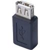 APLudoo Accoppiatore adattatore USB 2.0 femmina a tipo C femmina, 5 V/3 A, ricarica rapida e velocità di trasmissione 480 Mbps per stampanti, cavo di sincronizzazione dati nero