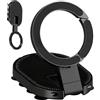 Generico Porta Cellulare Per Auto, Porta Cellulare Magnetico Per Auto, Portas Cellulares A Ventosas[Ruota E Piega A 360° ] , Con 18 Basis A Ventosas, Adatto Per Cruscotti Autos, Vetro, E Strade Accidentate
