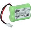 vhbw batteria compatibile con Switel MD 9300, 9500, 9600, 9700 telefono fisso cordless (400mAh, 2,4V, NiMH)