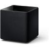 KEF Kube 8 MIE Subwoofer, Nero | Amplificatore 300W Classe D RMS | Driver dei bassi 8 pollici | Estensione intelligente dei bassi (iBX) | Musica | Home Cinema | Gaming