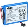 vhbw batteria compatibile con TomTom Quanta navigatore GPS (1100mAh, 3,7V, Li-Ion)