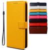 BRAND SET Flip Cover per Samsung Galaxy S23 Plus 5G, Custodia Pelle PU Magnetica Libro [Funzione Stand] [Slot Cart] Antiurto Custodia Portafoglio Per Samsung Galaxy S23 Plus 5G-Giallo