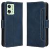 RonRun per Cover Motorola Moto G54 Antiurto Flip Magnetica Portafoglio TPU Silicone Case, con Supporto Stand e Slot Porta Carte Pelle PU Case blu