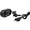 vhbw alimentatore compatibile con Canon Legria HF R806, HF R86, HF R88 fotocamera, fotocamera digitale, 2m - Sostituisce CA-110, CA-110E