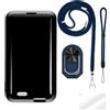 ESACMOT ESCAMOT [4 in 1] Custodia Compatibile con Dexcom One+ con Lanyard, Cinturino da Polso e Anello, Cover Anti-Caduta Kit da Viaggio Sicuro (set blu)