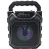 VR VETRINEINRETE Vetrineinrete® Cassa speaker bluetooth ricaricabile 10 watt con luci ingresso aux porta usb slot scheda sd portatile radio fm