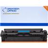 Organizza Ufficio W2411A 216A Toner CIANO 1050 Pagine CON CHIP Compatibile con HP COLOR LASER MFP M182NW MFP M183FW, PRO M155A PRO M155NW 216A Compatibile. (Ciano)