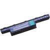 vhbw batteria compatibile con Acer Travelmate 5740, 5740-332G16Mn, 5740G-334G32Mn, 5744G, 5744Z, 5760 laptop notebook (4400mAh, 11,1V, Li-Ion)