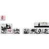 THOANBY 10 tasti OEM SHIFT ESC Keycaps grandi per PBT cinese Dye Subbed Keycap per interruttore meccanico Keybo cinese/marziale/singolo cane/porcellana blu e bianca/HTML
