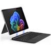 Generico Adatto per Surface Pro 12 Tastiera Arcobaleno Backlight, Ultra-Slim Pro 12 BT Tastiera senza fili (nero)