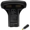 vhbw batteria compatibile con Trimble Recon 400X, 200X, 400, 200 dispositivo di misurazione (3800mAh, 2,4V, NiMH)