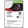 Seagate IronWolf Pro ST12000NE008 - Disco rigido interno NAS da 12 TB HDD, 3,5, 7200 giri/min, CMR, 256 MB di cache, SATA 6 GB/S, colore: Argento