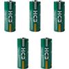 My Brand Maxxistore® - Hcb Batteria al Litio CR17450 3,0V 2200mAH 4/5A (5 Batterie)