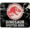 ABYSTYLE - Jurassic Park - Tappetino per mouse morbido attento Dinosauro World