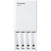 Eneloop Panasonic BQ-CC87ABBA eneloop Advanced - Caricatore con tecnologia di ricarica portatile, colore: Bianco