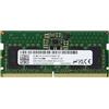 Adamanta Micron) Originale 8GB (1x8GB) DDR5 5600MHz PC5-44800 SODIMM Unbuffered Non-ECC 1Rx16 CL46 1.1v MTC4C10163S1SC56BD1 Notebook Laptop RAM Aggiornamento Memoria Adamanta