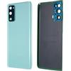 Generico Ricambio Copri Batteria compatibile con Samsung Galaxy S20 FE 4G G780 G780F / S20 FE 5G G781 G781F Posteriore Back Cover Retro Scocca in plastica + lente Cornice + Biadesivo (Green)