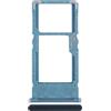 Generico Ricambio compatibile con Nokia X10 / X20 TA-1350 Try tray Vassoio alloggio porta scheda Card Sim 1 + SLOT SIM 2 o slitta per lettore Memoria Micro Sd (Blu)
