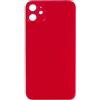 Genérico Coperchio della batteria per Apple iPhone 11 Posteriore Vetro Ricambio DETRA Rosso