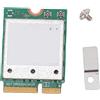 Yanmis Scheda WiFi 7, QCNCM865 Scheda di Rete Wireless Tri Band 2.4G/5G/6GHz M.2 WiFi7 5.8Gbps Modulo Adattatore di Rete per Laptop per 11