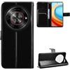 BellaCase Custodia ZTE Nubia Focus 5G [Custodia portafoglio] [Staffa] [Slot per schede] [Flip Cover magnetica] Compatibile con lo smartphone ZTE Nubia Focus 5G(Nero)