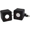XAGMODSHN Altoparlante da tavolo con cavo USB subwoofer con cavo 3.5 porta per cuffie per PC computer portatili