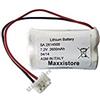 My Brand Maxxistore - HCB batteria al litio Compatibile Antifurti Lince - 2x LS14500-2x ER14505-7,2V 2,6Ah - Connettore JST EHR-3