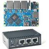 youyeetoo FriendlyElec NanoPi R6S Router con custodia in metallo-8K@60fps-Dual 2.5G+Gigabit-Mini NAS Server per il fai da te geek, la casa, il centro di intrattenimento-Multi OS FriendlyWrt