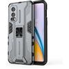 SHIEID Custodia per Armatura OnePlus Nord 2 5G Custodia, OnePlus Nord 2 5G Protettiva Case con per Supporto Auto Magnetico Cover per OnePlus Nord 2 5G -Grigio