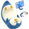 Cyrank Supporto Per Cellulare, Simpatico Supporto Per Telefono Animale Delfino Squalo Pinguino Supporto Per Telefono Carino Decorazioni Per La Casa Supporto Per Telefono da Scrivania Piccolo(Penguin)