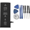 Generico Batteria Alta Capacita Compatibile con iPhone 6S 1715 mAh (Modelli A1633, A1688, A1700) + Kit attrezzi - Celle Grado A+ 0 Cicli - Qualita Certificata [VERSIONE AGGIORNATA ] sostituisce originale