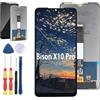Yuxyiony Nuovo Schermo di Ricambio Per Umidigi Bison X10/Bison X10 Pro Display LCD Riparazione Dello Schermo e Strumento di Ricambio Accessori