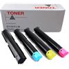 Genérico 7120/7125/7220/7225 Pack 4 Toner Multicolore Compatibile con Xerox 006R01457 006R01458 006R01459 006R01460