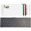 new net - Tastiera Italiana Compatibile con Lenovo 25214798, NSK-BQ0SN | PK130TH2A19, PK1314K2A00, 9Z.NB4SN.00E, 25-211020, MB341-002, 25214727 [Con frame - LAYOUT ITA]