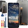 Yuxyiony Nuovo Schermo di Ricambio Per Cubot Note 21 Display LCD Riparazione Schermo e Sostituzione Strumento Accessori.