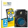 brotect Pellicola Protettiva Opaca per Pioneer CDJ 3000 (Circolo) Pellicola Protettiva Anti-Riflesso (2 Pezzi)