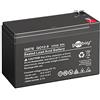 Goobay 16076 - Batteria al piombo, 12 V, 9000 mAh, max. 9 Ah, 12 Volt, batteria UPS per impianto di allarme di emergenza, illuminazione di emergenza
