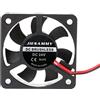 Yintiod 5010 - Ventola di raffreddamento per PC, 50 mm x 50 mm x 10 mm, DC 24 V, 2 pin, senza spazzole