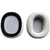 Generic Cuscinetti auricolari di ricambio per EDIFIER W830NB, copertura per cuffie in pelle spugnosa, prevenzione del rumore, cuscinetti auricolari in pelle morbida, accessori per auricolari (bianco)