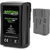 PATONA Premium Batteria V-Mount 190Wh (14,4V 13200mAh) - sostituisce Sony BP-190WS BP-GL95 BP-GL65 - con D-Tap e uscita USB, indicatore LED - per camcorder broadcast, URSA e luci video