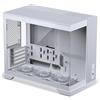 Phanteks XT V3, Chassis da gioco compatto Micro-ATX, frontale e laterale in vetro temperato, 3 ventole D-RGB da 120 mm, supporto radiatore da 360 mm, bianco